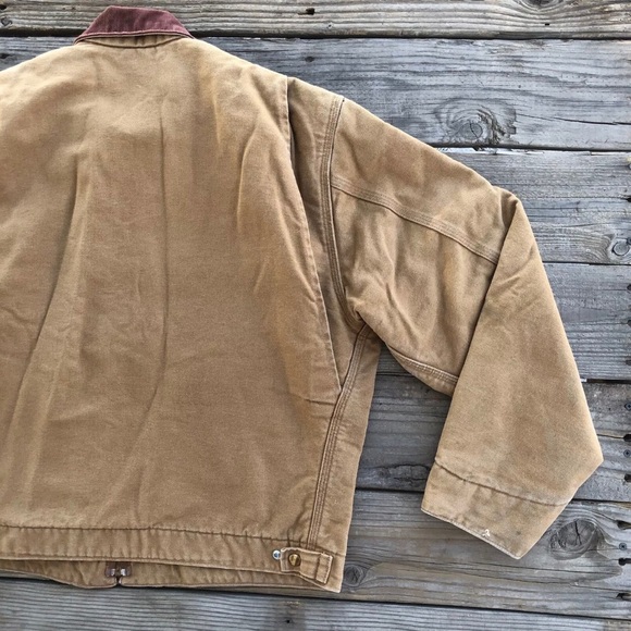 Vintage Carhartt j001 Detroit Jacket Size Large - Picture 8 of 14